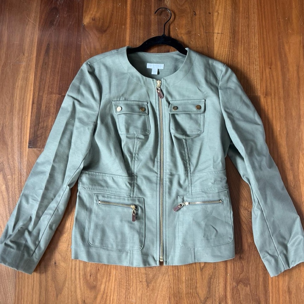 Charter Club Sage Green Jacket